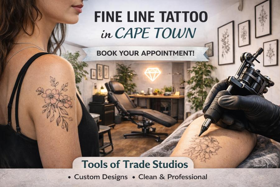 Fine Line Tattoo in Cape Town