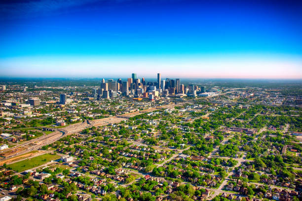 Houston aerial photography